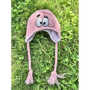 Nickelodeon Viacom 2011 Spongebob Squarepants Patrick‎ Star Beanie One Size Hat